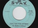 Northern Soul 45 - Memphis Nomads - Don't Pass Your Judgment - Stax - mp3