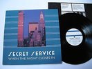 LP: Secret Service - When The Night Closes In (Sonet, Sweden 1985)
