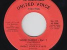 Modern Soul 45 - United Voice Players - Your Choice - United Voice - mp3 - rare