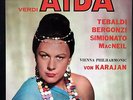 HERBERT VON KARAJAN / Verdi Aida / London-Decca FFSS WBg BB OSA 1313, TAS LP