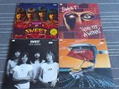 Sweet, 4 LP´s der Kultrockband:Give us a wink, Strung up, Level headed, Sweet