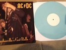 AC/DC Barbarella´s Got Balls Live 1976 hellblaues Vinyl