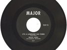 MAXINE HARRIS It's A Lonely Old Town/Now Or Never Popcorn MAJOR 45 #101 VG+