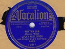 LUCKY MILLINDER WITH MILLS BLUE RHYTHM BAND ON VOCALION 3817