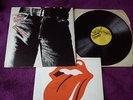 THE ROLLING STONES sticky fingers  UK EARLY  PRESS - A-4;B-3( SLEEVE+ ZIP)  -EX