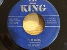 THE SWALLOWS   I'll Be Waiting/It Feels So Good 45   King 4676 doo wop