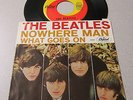 The Beatles-Nowhere Man/What Goes On-Vinyl 45 w/Picture Sleeve