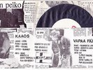Finnischer Punk Laahaus Kaaos Vapaa Pääsy 12 songs auf Single 33 Finnland