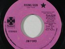 Psych Funk 45 JIM FORD Rising Sign/Big Mouth USA on Paramount NM promo