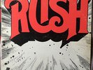 Rush Self Titled LP Moon MN-100 1974 AUTOGRAPHED Geddy Lee