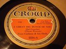 JAZZ RUSS CARLSON ORCH A Great Big Bunch Of You CROWN 3334