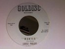 LAROSE PHILLIPS-WANTED-GOLDISC PROMO. G-2. VG++