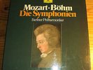 MOZART 41 Symphonies BÖHM 15-LP-Box DG