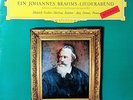DGG SLPM 138 011 RED STEREO STICKER *FISCHER-DIESKAU DEMUS* BRAHMS LIEDERABEND