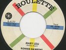 Ronnie HAWKINS mary lou 45 classic R&B POPCORN northern soul MOD dancer HEAR ??