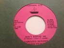 RARE FUNK/ MODERN - The Fabulous Dutones -Don't refuse me / Set it ou ORG 7 Inch