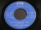 Southern Four Singers on Von / JVB   KILLER Detroit black gospel rocker 45 HEAR