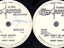 Bobby Darin Rock'n Roll 78 RPM record Splish Splash / Judy, Don't Be Moody