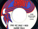 FREDDIE SCOTT 45: 