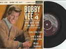 Bobby Vee No.4 EP Take Good Care Of My Baby  Near Mint London RE-G1323