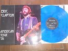 Eric Clapton ?– American Tour '78 LP RARE  Blue Vinyl