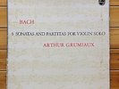 Arthur Grumiaux - J.S.Bach: Violin Sonatas & Partitas - JP Philips 3 LP Box