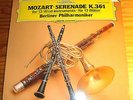 MOZART Serenade for 13 Wind Instruments BERLIN PHILHARMONIC LP DG Digital