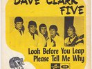 DAVE CLARK FIVE Look Before You Leap RARE Sweden 45 great mod dancer GARAGE HEAR