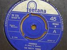 THE PRETTY THINGS PROGRESS / BUZZ THE JERK OG UK MONO FONTANA 7