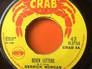 DERRICK MORGAN/THE TARTANS-SEVEN LETTERS/LONELY HEARTACHES-7