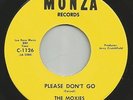 The Moxies - Monza - Garage - Psych - Please Don't Go / Get A Move On - Original