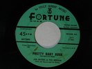 Jim Myers+Gems 45 PRETTY BABY ROCK w.Tex Regan / J+D HOP inst. Fortune VG to VG+
