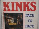 THE KINKS: FACE TO FACE RARE PSYCH PLASTIC COVER MONO LP VENEZUELA