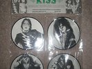 KISS Interview 4 Picture Disc Set / Black & White / Baktabak / From England / 7