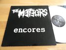 The Meteors - encores LP * Lonsome Train ... rare White Vinyl * Psychobilly 1991