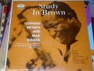 CLIFFORD BROWN and MAX ROACH Study In Brown LP EMARCY DG clean