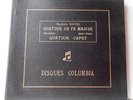 Ravel Quartet Quatuor Capet Columbia 4x 78rpm