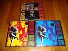 GUNS N' ROSES VINYL BUNDLE- APPETITE FOR DESTRUCTION/USE YOUR ILLUSION 1 & 2