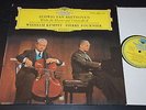 Kempff Fournier Beethoven Cello Sonatas DGG Ed1 Big Tulip Stereo SLPM 139306 NM