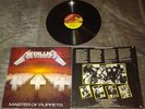 METALLICA master of puppets LP 1st press MFN 1986 CARCASS DEATH NOCTURNUS GRAVE