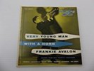 FRANKIE AVALON -45 EP RECORD + COVER - X EXA-20 - VERY YOUNG MAN WITH A HORN