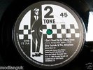 ELVIS COSTELLO I CAN'T STAND UP FOR FALLING DOWN  UK 1980  RARE 2 TONE  7