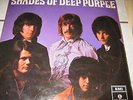 DEEP PURPLE-SHADES OF DEEP PURPLE-YELLOW/BLACK PARLOPHONE LABEL-UK ISSUE