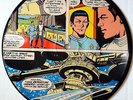 Unusual picture disc 7 in record with Star Trek comic and plays Elvis Presley