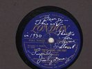 78 RPM Jimmy Dorsey London 344 autographed by Jimmy Dorsey