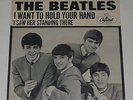 Beatles I Want To Hold Your Hand/ Saw Her Standing There Picture Sleeve & Record