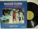 Rare Blues LP - William Clarke - Hittin' Heavy - Shakey Jake - Good Time # 1003