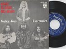 BONNIE ST. CLAIRE + UNIT GLORIA Voulez-Vous b/w I Surrender Danish 45PS 1974 MOD