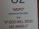 U2 MOFO REMIXES RONI SIZE b/w IF GOD WILL SEND HIS ANGELS 12