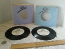 Michael Jackson/2- 45rpm Beat it and Billie Jean Both R Promo Epic Records Vinyl